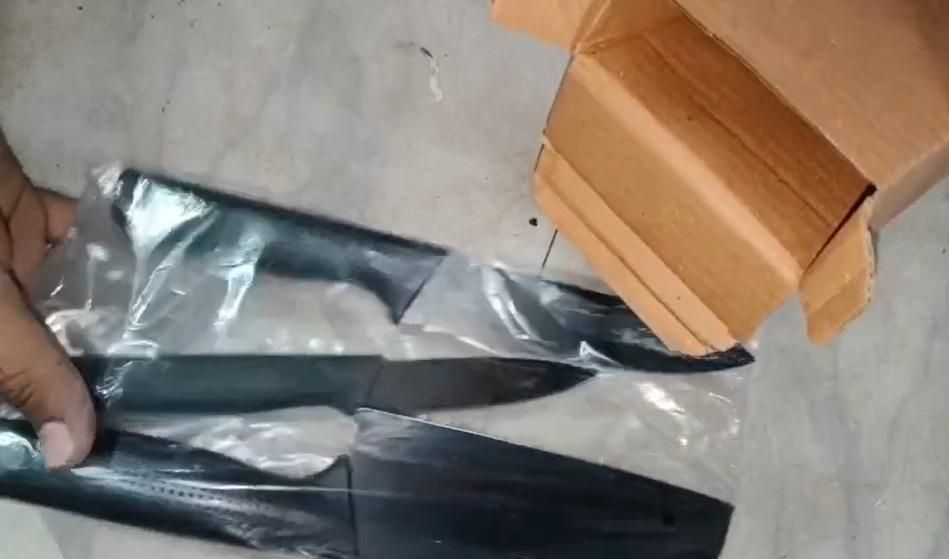 Kitchen Carbon Knife Set Stainless Steel (Combo Offer)