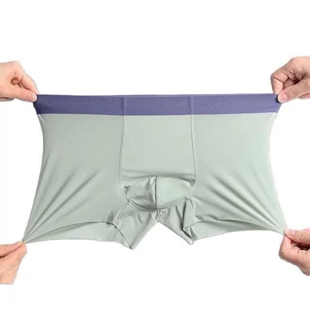 Men's Ice Silk Briefs Boxers (Buy 1 Get 2 Free @ Just Rs.599/-)