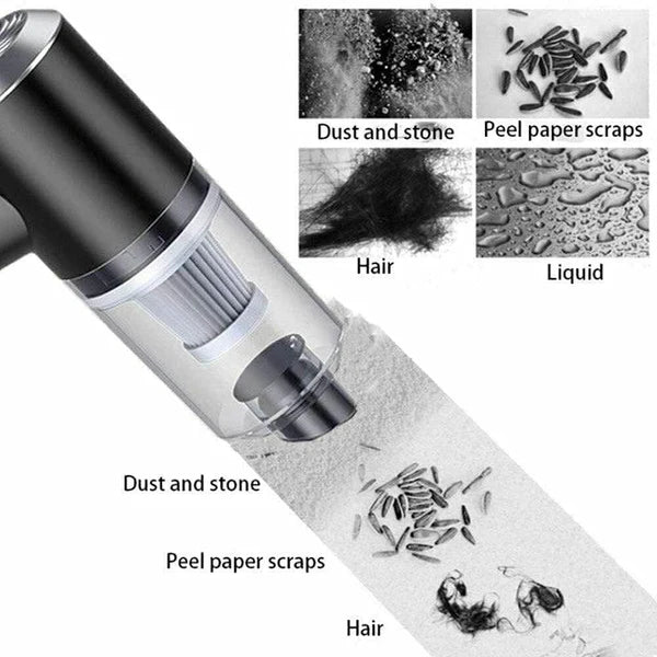 Vacuum Suction Cleaner- Portable Air Duster Wireless