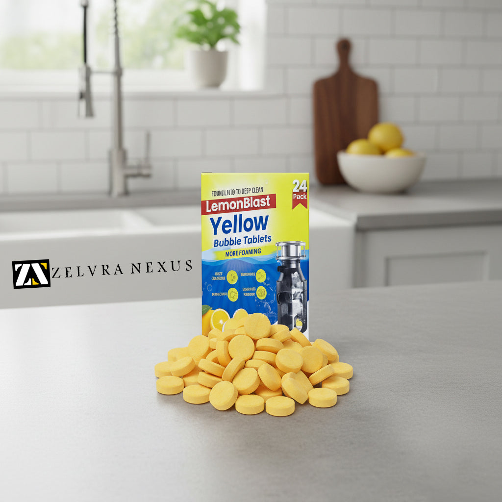 LemonBlast Yellow Bubble Tablets (24pc)