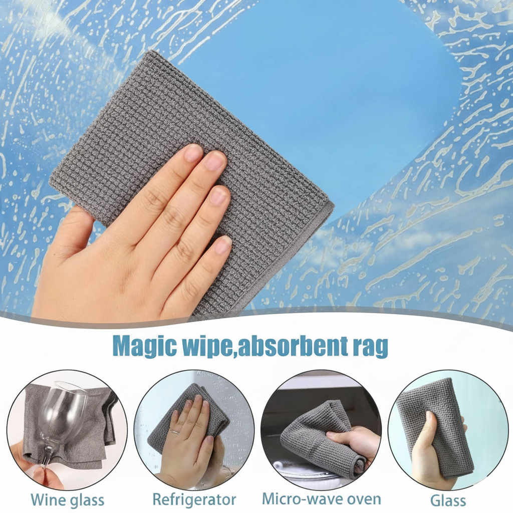 Microfiber Magic Cleaning Cloth (25 Sheets)
