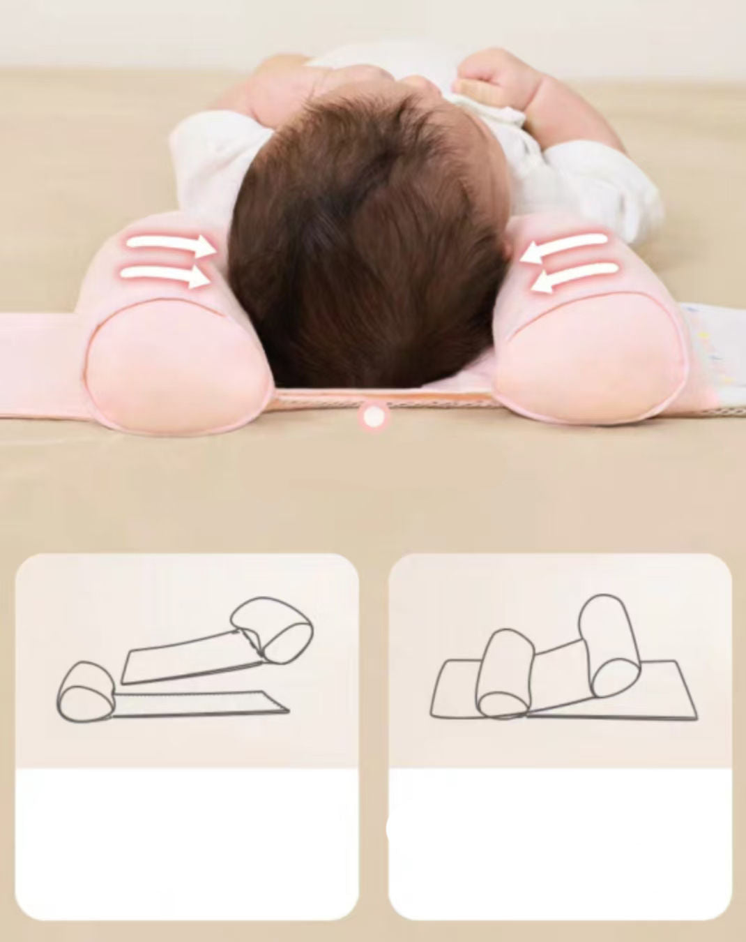 Baby Shaping Head Support Pillow