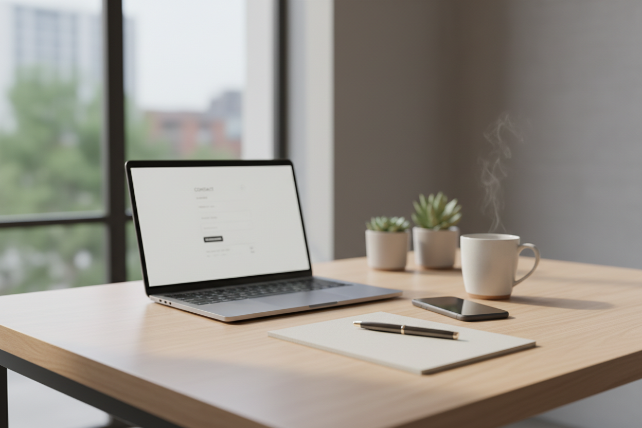 need a good photo for my contact page in my website